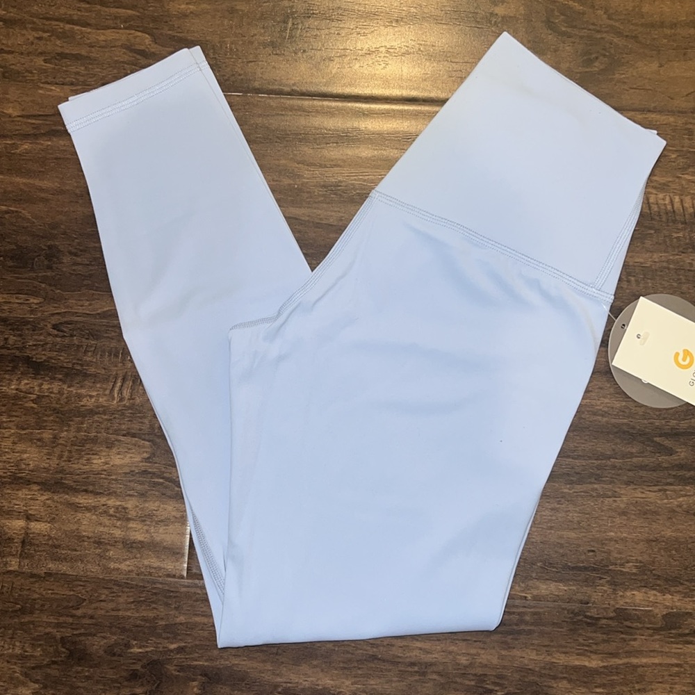 SHEIN S 7/8 Glowmode Buttery Soft Baby Blue like Lululemon Align Leggings